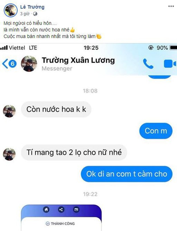 Xuân Trường mua nước hoa dành cho nữ, fan xôn xao: Là quà sinh nhật cho người yêu? - Ảnh 1.