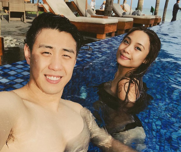 Huyme đăng ảnh thân mật với Miu Lê, bạn gái bình thản đáp lại bằng cả rổ khoảnh khắc diện bikini cực nóng bỏng - Ảnh 1.