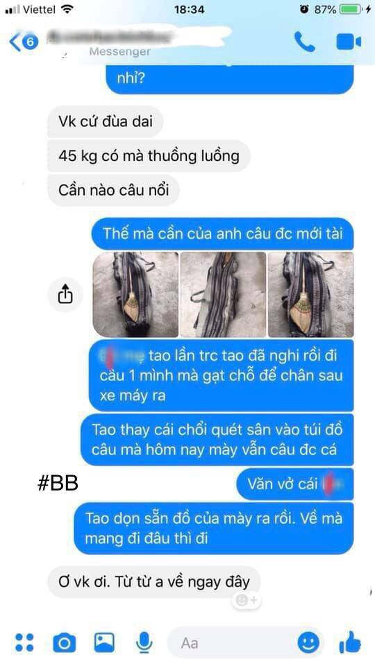 Chồng gửi ảnh khoe câu được con cá to, nào ngờ lại giúp cô vợ phát hiện “chiếc sừng” bị chồng cắm trên đầu nhờ chi tiết nhỏ đến khó tin! - Ảnh 4.