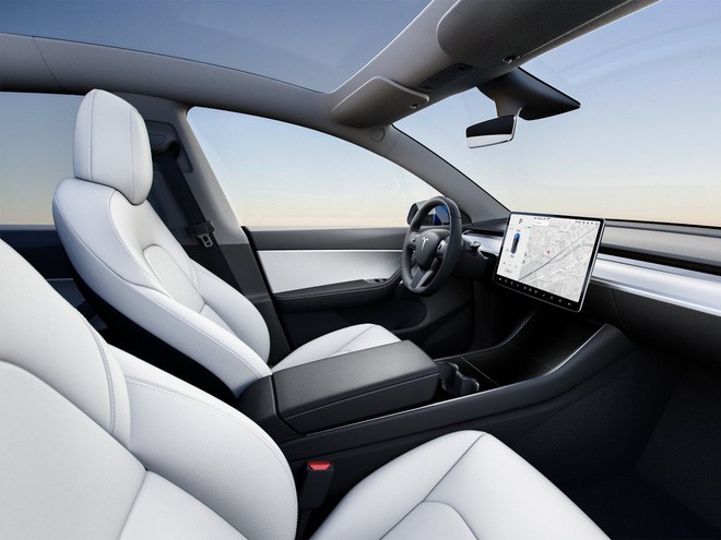 Siêu xe chạy điện Porsche Taycan lộ nội thất, cực kỳ đẳng cấp và khác biệt so với Tesla - Ảnh 6.