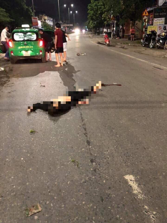 Xe máy kẹp 5 lao vào dải phân cách lúc nửa đêm khiến 4 người tử vong ở Thái Nguyên - Ảnh 1.