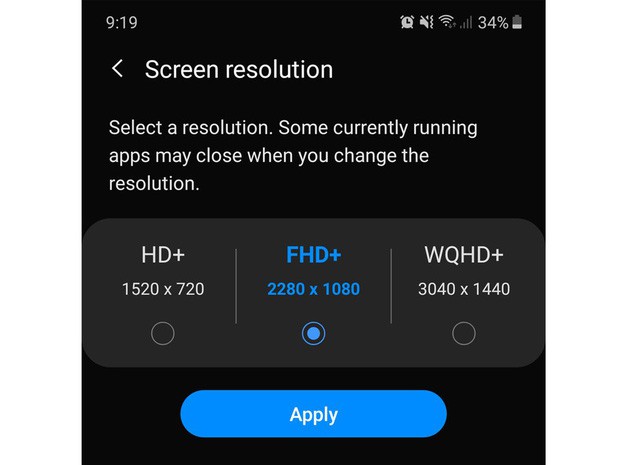 Có màn hình xịn sò, sắc nét nhưng tại sao độ phân giải mặc định trên smartphone Samsung lại thấp? - Ảnh 2.