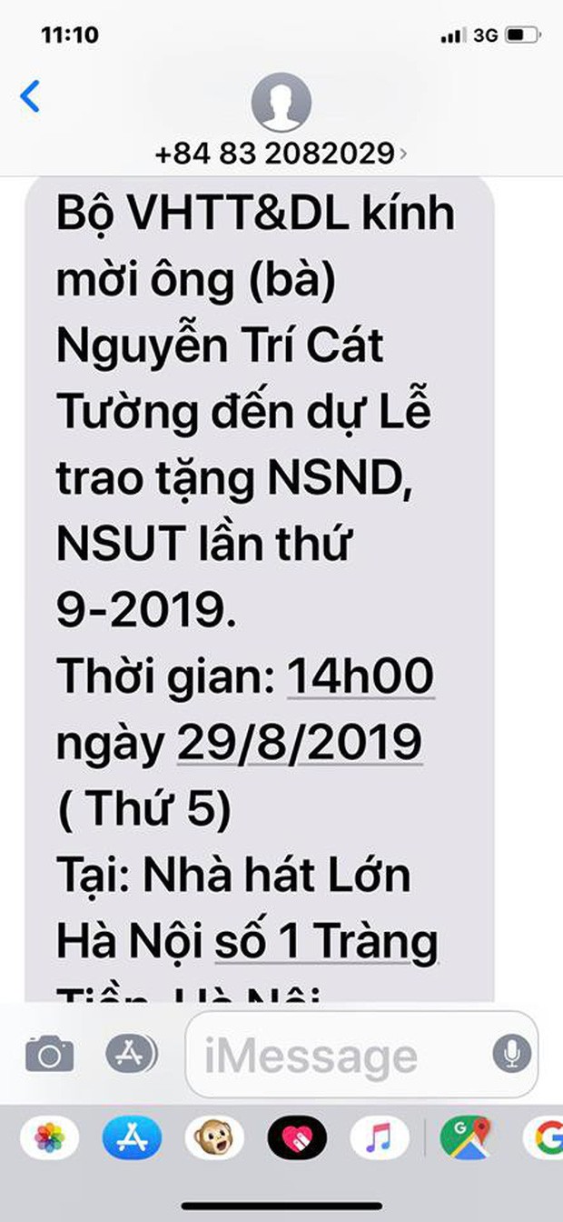 Chia tay Bạn muốn hẹn hò, MC Cát Tường chính thức được phong tặng danh hiệu Nghệ sĩ ưu tú - Ảnh 2.