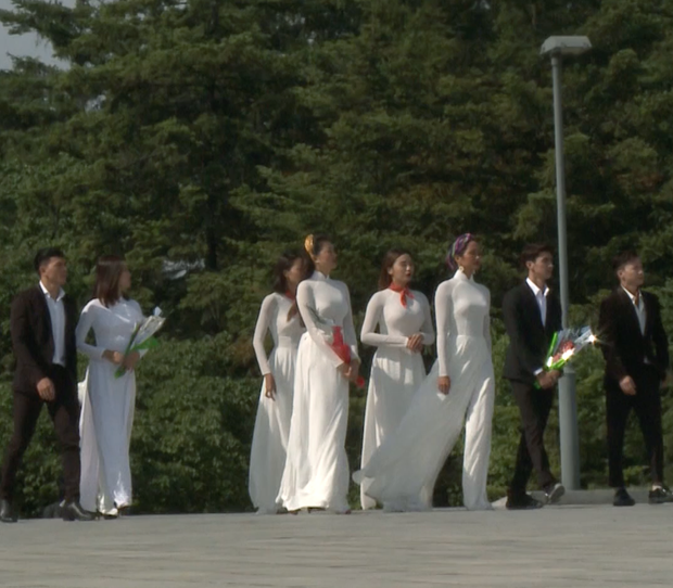 Dàn mỹ nữ Cuộc đua kỳ thú diện áo dài trắng tại Triều Tiên: Đỗ Mỹ Linh lại nổi nhất! - Ảnh 2.