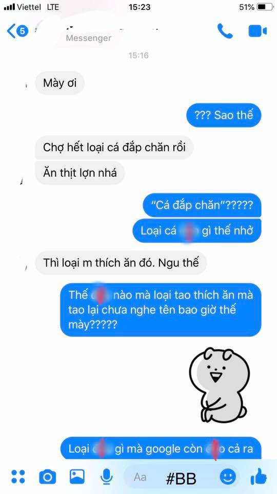 Nhờ bạn gái đi chợ, cô gái khẳng định trông thấy có người bán món “cá đắp chăn” và muốn mua về đãi người yêu - Ảnh 1.