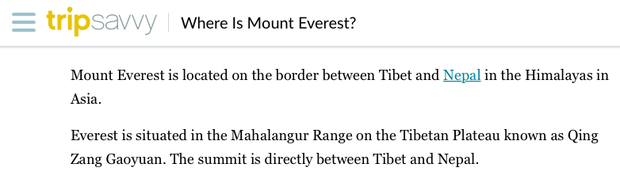 Đỉnh Everest cao nhất thế giới thì ai cũng biết nhưng đảm bảo 90% bạn sẽ trả lời sai vị trí chính xác của ngọn núi - Ảnh 3.