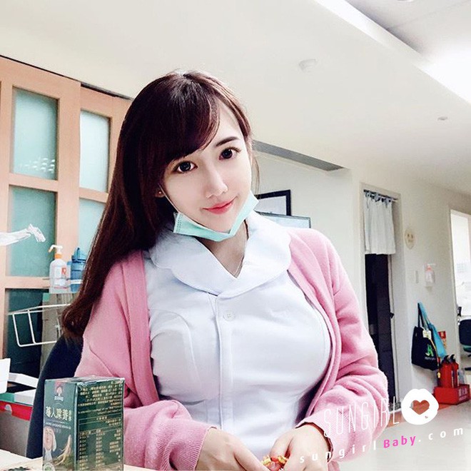 Nữ điều dưỡng gây chú ý với vòng 1 khủng và phong cách thường ngày quá táo bạo - Ảnh 1.