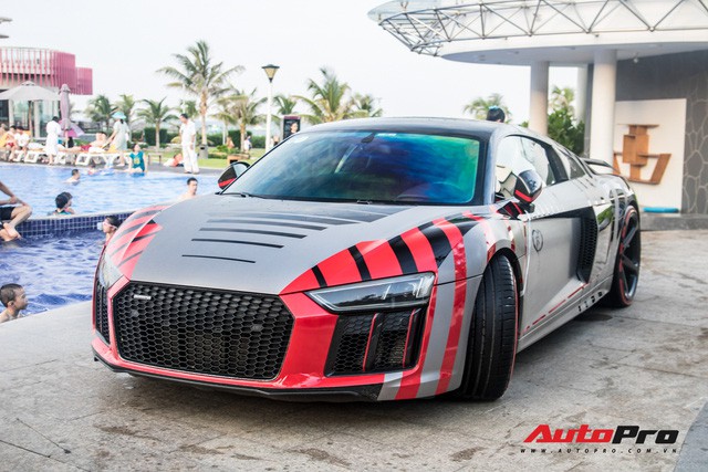 Audi R8 V10 Plus từng của Cường Đô-la thay áo ngay sau khi về tay chủ mới - Ảnh 6.