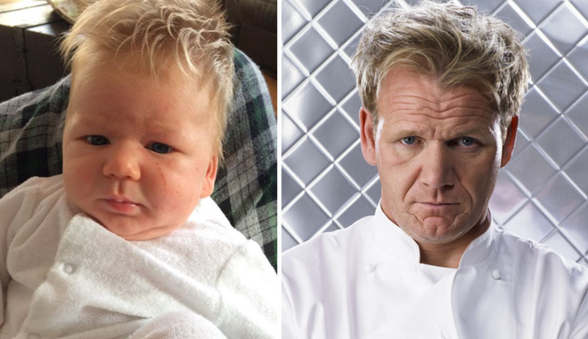 Gắt gỏng khi đi cắt tóc, con trai đầu bếp Gordon Ramsay gây sốt MXH vì biểu cảm cực chất “sao y bản chính” - Ảnh 2.