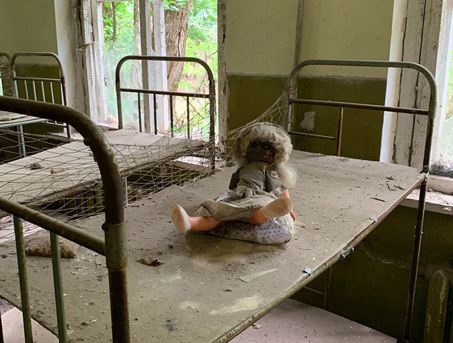[Ảnh] Trải nghiệm rùng rợn khi tham quan thành phố chết chóc Chernobyl - Ảnh 19.