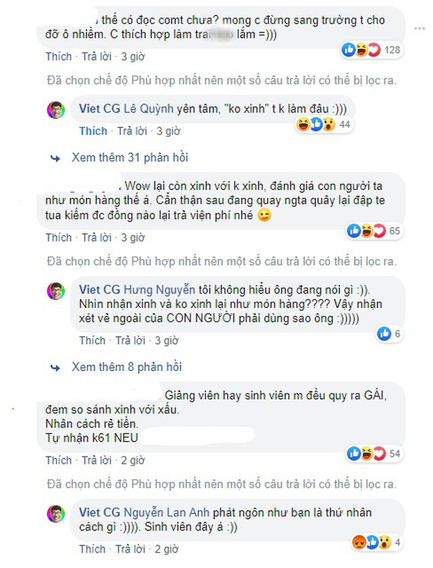 Ăn gạch đá vì vào trường Kinh tế quốc dân quay video tán nữ giảng viên, nam youtuber vẫn đáp trả cực thái độ với dân mạng, thậm chí còn miệt thị phụ nữ! - Ảnh 5.