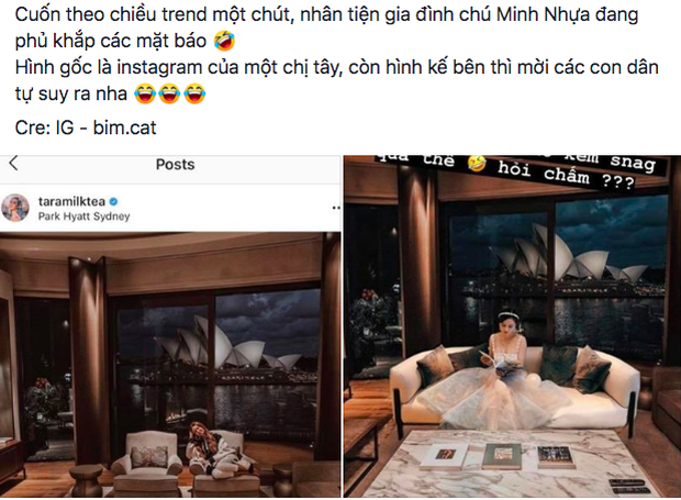 Dân mạng bóc mẽ loạt ảnh Mina Phạm - vợ 2 của Minh Nhựa dùng photoshop ghép mình vào toàn những nơi sang chảnh - Ảnh 3.