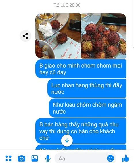 Mua chôm chôm online ở cửa hàng nổi tiếng, mẹ trẻ gặp cảnh thối 9/10 quả, nhưng tệ nhất là thái độ của nhân viên - Ảnh 6.