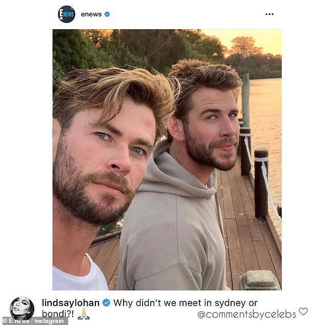 Mê trai tới mức chủ động nhắn tin mời anh em nhà Hemsworth đi chơi, cô nàng lắm chiêu Lindsay Lohan nhận cái kết đắng - Ảnh 1.