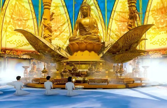 Tân Huê Viên đúc tượng Phật dát vàng: Tỉnh Sóc Trăng chính thức lên tiếng - Ảnh 1.