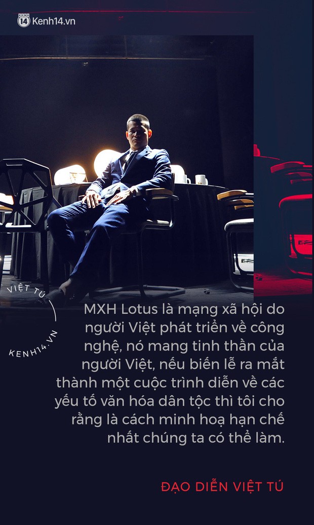 Đạo diễn Việt Tú hé lộ những thông tin nóng hổi về buổi ra mắt MXH Lotus: Đây sẽ là sự kiện công nghệ làm thỏa mãn tất cả mọi người! - Ảnh 3.