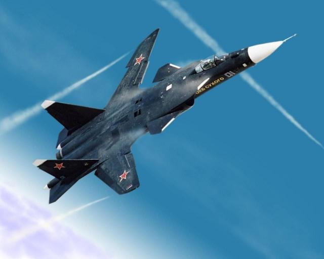 Su-47 Berkut bất ngờ xuất hiện tại triển lãm MAKS 2019, dấu hiệu khôi phục dự án? - Ảnh 12.