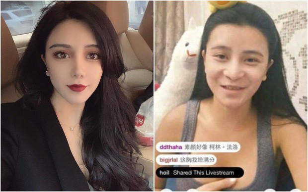 Hot girl đình đám gặp sự cố khi livestream, để lộ nhan sắc thật khiến các chàng trai đứng hình - Ảnh 6.