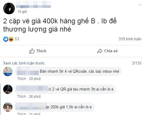 Vé xem Việt Nam vs Malaysia bị hét giá... cắt cổ - Ảnh 3.