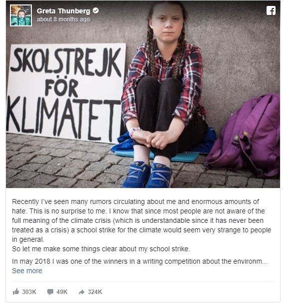 Sau báo Mỹ, đến lượt báo Úc nghi ngờ Greta Thunberg có đội ngũ PR chuyên nghiệp phía sau giúp tạo dựng tên tuổi và kiếm tiền trục lợi - Ảnh 5.