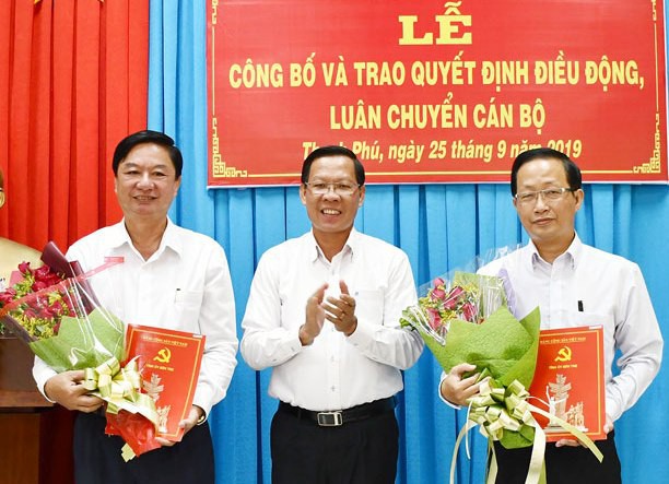 Bổ nhiệm, điều động, luân chuyển nhiều cán bộ lãnh đạo - Ảnh 1.