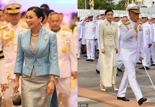 Hoàng quý phi Thái Lan lẻ loi đi sự kiện một mình, gây bất ngờ với phong cách hoàn toàn trái ngược với Hoàng hậu - Ảnh 11.
