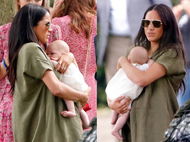 Meghan Markle một mình bế bé Archie ra sân bay, nhìn cách nàng dâu hoàng gia bế con ai cũng ngán ngẩm - Ảnh 7.