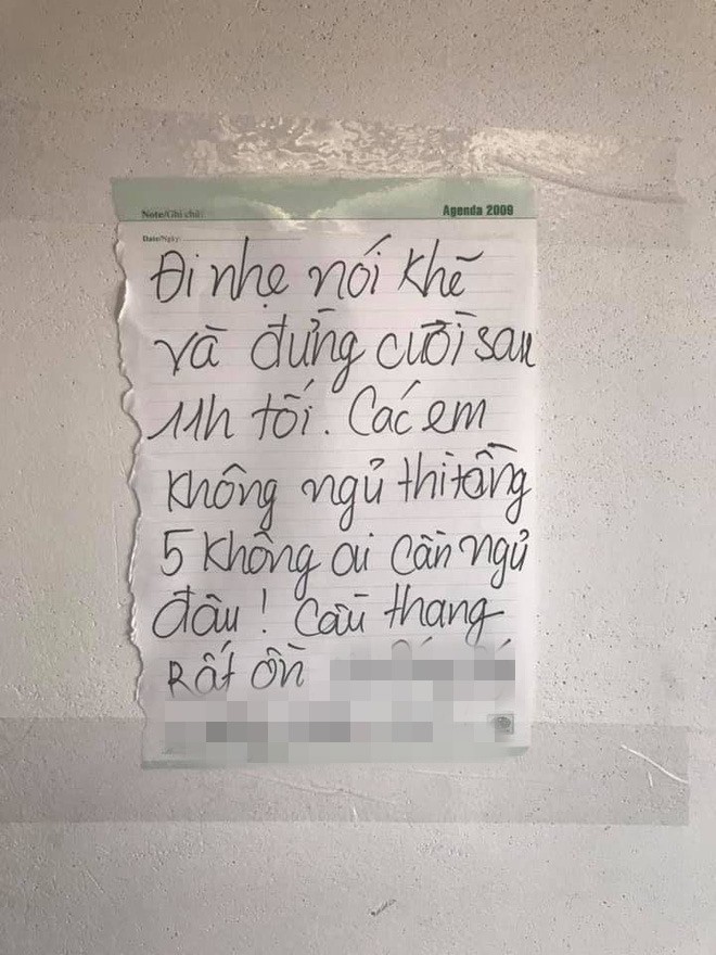 Gặp chuyện khó nói khi ở trọ, cô gái viết giấy dằn mặt trước khi chuyển nhà - Ảnh 2.