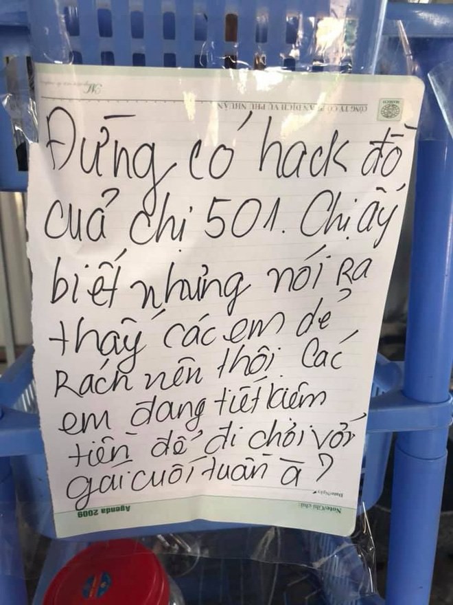 Gặp chuyện khó nói khi ở trọ, cô gái viết giấy dằn mặt trước khi chuyển nhà - Ảnh 4.