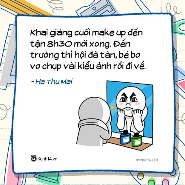 Khai giảng ai chẳng háo hức nhưng ngẫm lại cũng nhiều kỉ niệm đáng để... rén ra phết! - Ảnh 2.