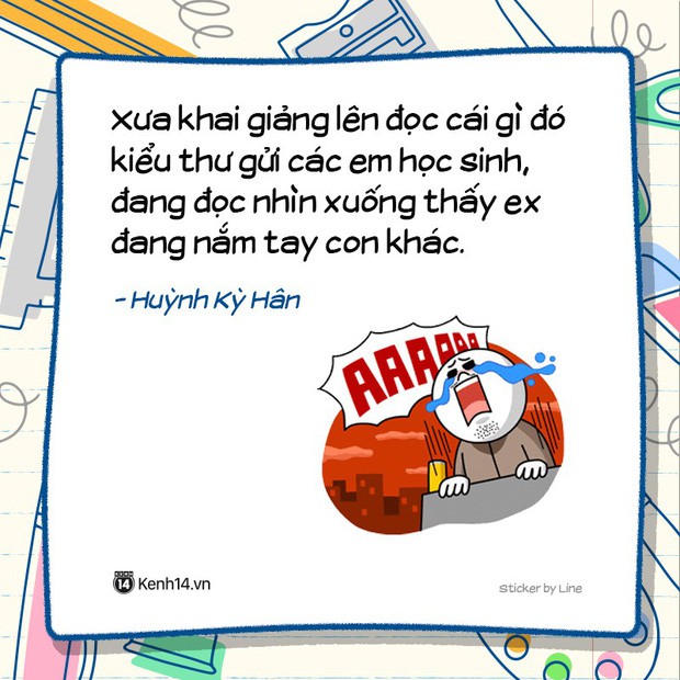 Khai giảng ai chẳng háo hức nhưng ngẫm lại cũng nhiều kỉ niệm đáng để... rén ra phết! - Ảnh 5.