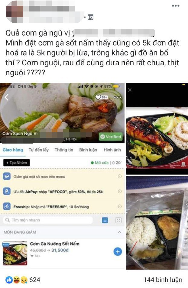 Hớn hở đặt cơm gà trên mạng, anh chàng ngã ngửa khi nhận hàng, càng sốc hơn vì biết 5k người cũng bị lừa như mình - Ảnh 1. Hớn hở đặt cơm gà trên mạng, anh chàng ngã ngửa khi nhận hàng, càng sốc hơn vì biết 5k người cũng bị lừa như mình - Ảnh 1.