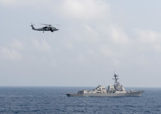 Ấn tượng với cuộc diễn tập hàng hải Mỹ - ASEAN đầu tiên - Ảnh 3. Ấn tượng với cuộc diễn tập hàng hải Mỹ - ASEAN đầu tiên - Ảnh 3.