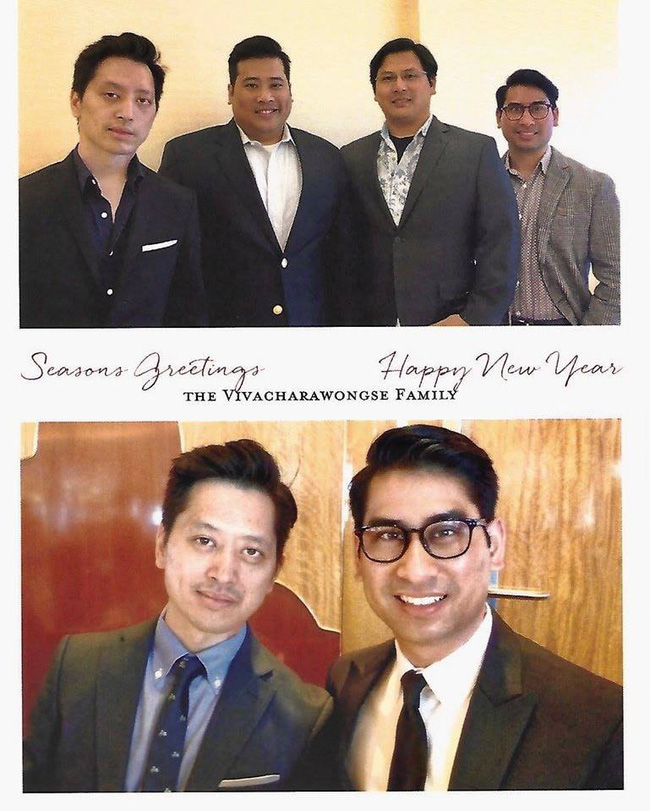 Vợ chồng Quốc vương Thái Lan phát hành thiệp mừng năm mới, đáng chú ý là 4 người con trai không được thừa nhận có hành động bất ngờ - Ảnh 2. Vợ chồng Quốc vương Thái Lan phát hành thiệp mừng năm mới, đáng chú ý là 4 người con trai không được thừa nhận có hành động bất ngờ - Ảnh 2.