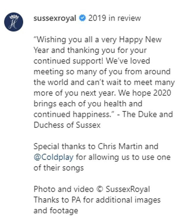 Vợ chồng Meghan Markle công bố bức ảnh chưa từng thấy của con trai đầu lòng nhân dịp năm mới 2020 khiến người hâm mộ bấn loạn - Ảnh 2. Vợ chồng Meghan Markle công bố bức ảnh chưa từng thấy của con trai đầu lòng nhân dịp năm mới 2020 khiến người hâm mộ bấn loạn - Ảnh 2.