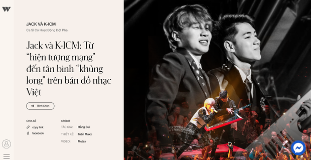 3 hạng mục ganh đua quyết liệt tại WeChoice 2019: Ca sĩ có hoạt động đột phá, MV của năm và Nghệ sĩ Underground có hoạt động nổi bật, ai sẽ chiến thắng? - Ảnh 6. 3 hạng mục ganh đua quyết liệt tại WeChoice 2019: Ca sĩ có hoạt động đột phá, MV của năm và Nghệ sĩ Underground có hoạt động nổi bật, ai sẽ chiến thắng? - Ảnh 6.