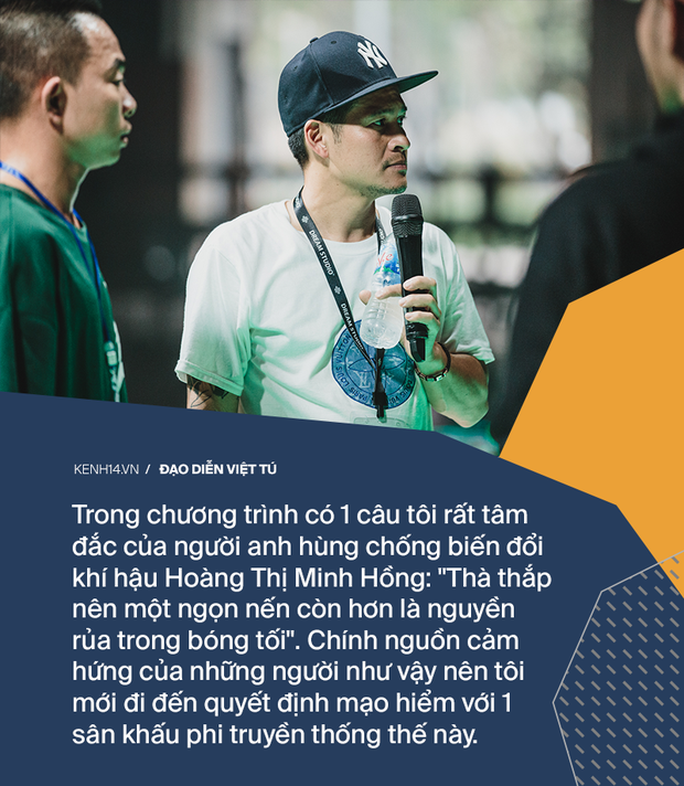 Đạo diễn Việt Tú: Sân khấu của WeChoice Awards 2019 là một sự thay đổi mạo hiểm - Ảnh 3.
