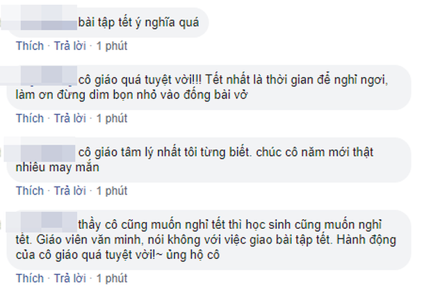 Giáo viên nhà người ta phát một lúc 7 bài tập Tết nhưng học sinh đọc xong đều hò reo, đập tay ăn mừng vì nội dung quá chất - Ảnh 2.