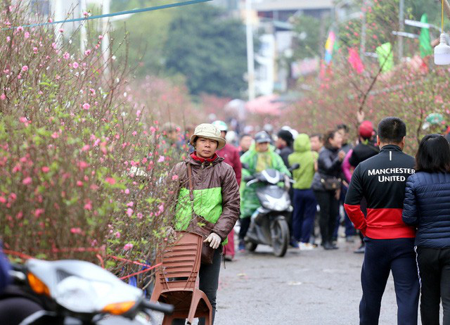 Hà Nội tuần cuối trước Tết, nghẹt thở tại chợ hoa Quảng An - Ảnh 6.