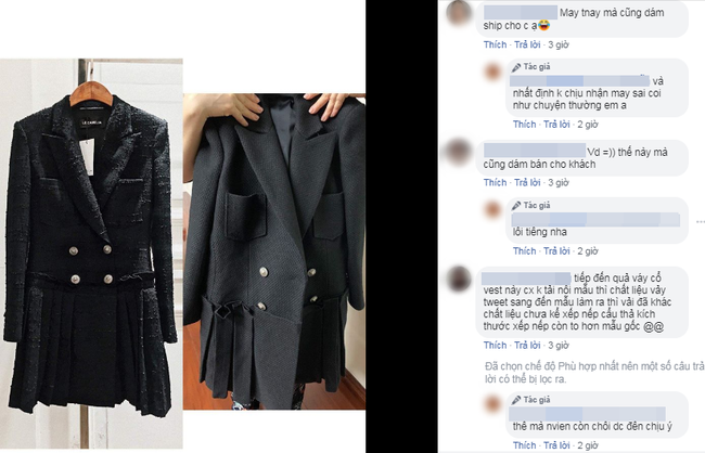 Hớn hở bỏ tận 24 triệu đặt may 3 bộ váy của thương hiệu nổi tiếng, cô gái Hà Nội nhận quả đắng khi shop may sai mẫu còn chối lỗi trắng trợn!?  - Ảnh 9.