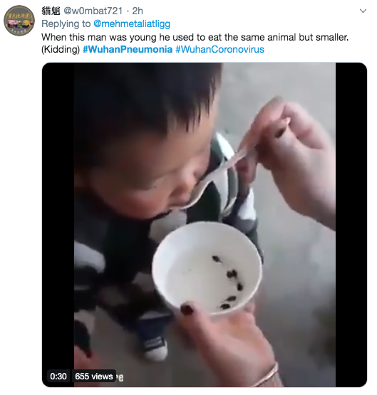 Hết súp dơi, dân mạng truyền tay đoạn clip ám ảnh cảnh thực khách thưởng thức động vật kì dị, được cho là nguyên nhân gây ra viêm phổi Vũ Hán - Ảnh 4.