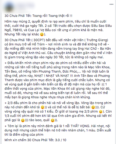 Nhã Phương bị tấn công, đòi trả gấp 10 lần tiền vé vì 30 Chưa phải Tết dở tệ, Trường Giang phản ứng gây sốc - Ảnh 3.