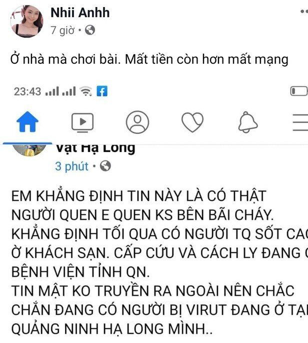 Công an Quảng Ninh, Hải Phòng truy tìm kẻ tung tin nhiều người nhiễm bệnh do virus corona - Ảnh 1.