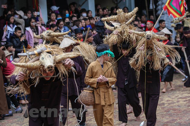 Trai làng giả gái gieo hạt tại lễ hội trâu bò rơm rạ tỉnh Vĩnh Phúc - Ảnh 15.