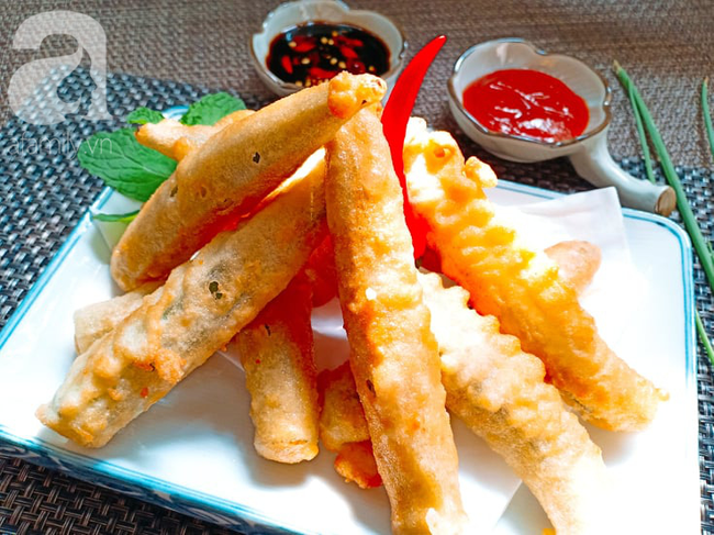 Học người Nhật làm tempura đậu bắp: Tưởng không ngon mà ngon không tưởng! - Ảnh 8.