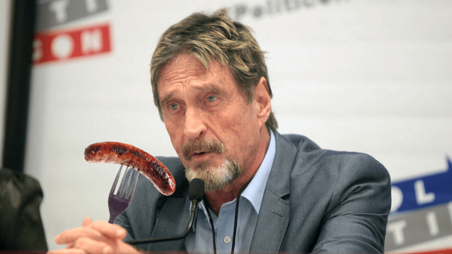 John McAfee nuốt lời hứa tự ăn “cái ấy” của mình nếu Bitcoin không đạt 1 triệu USD vào năm 2020 - Ảnh 1.