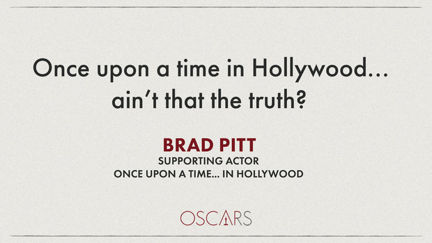 7 khoảnh khắc phát biểu đáng nhớ tại Oscar 2020: Chú Bong Parasite tỏ tình ngay trên sân khấu, Brad Pitt lầy lội cà khịa Tổng thống Trump - Ảnh 2.