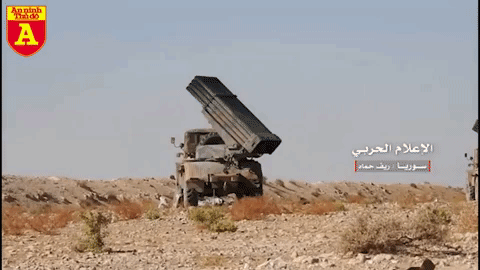 Tiếng rít của rocket BM-21 khiến phiến quân Syria bạt vía kinh hoàng bỏ chạy - Ảnh 9.