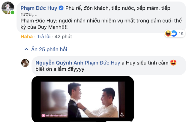 Lộ diện người nhận nhiều nhiệm vụ nhất trong đám cưới “thế kỷ” của Duy Mạnh - Ảnh 2.