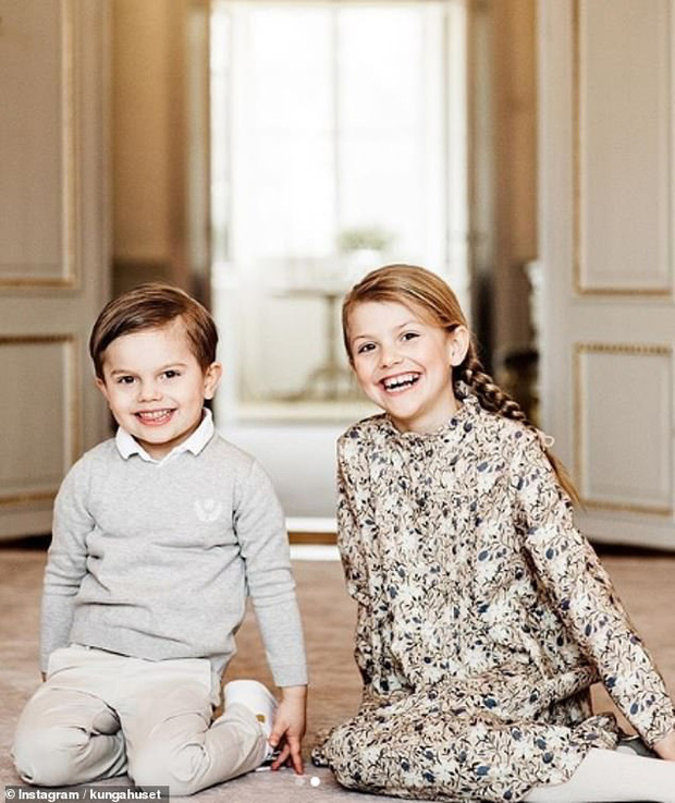 Hoàng gia Thụy Điển đăng ảnh Công chúa Estelle nhân dịp sinh nhật, dân mạng không khỏi trầm trồ vì dung mạo giống hệt người kế vị ngai vàng - Ảnh 2.